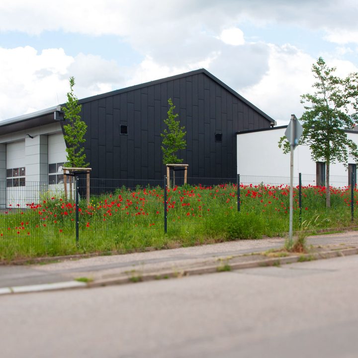 Rettungswache Frankenberg Außenansicht