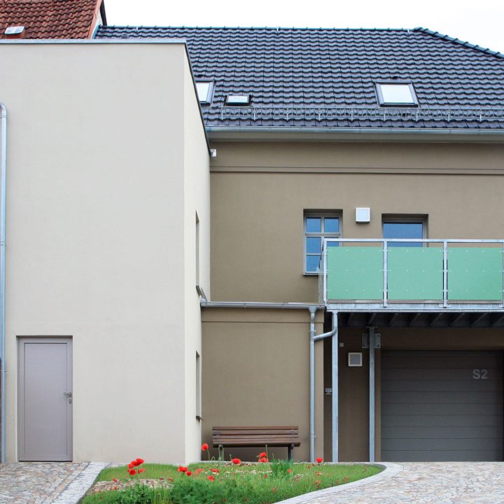 Barrierefreies Mehrfamilienhaus in Frankenberg - außen