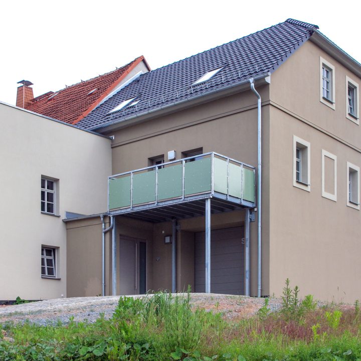 Barrierefreies Mehrfamilienhaus in Frankenberg - außen