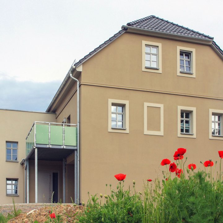 Barrierefreies Mehrfamilienhaus in Frankenberg - außen