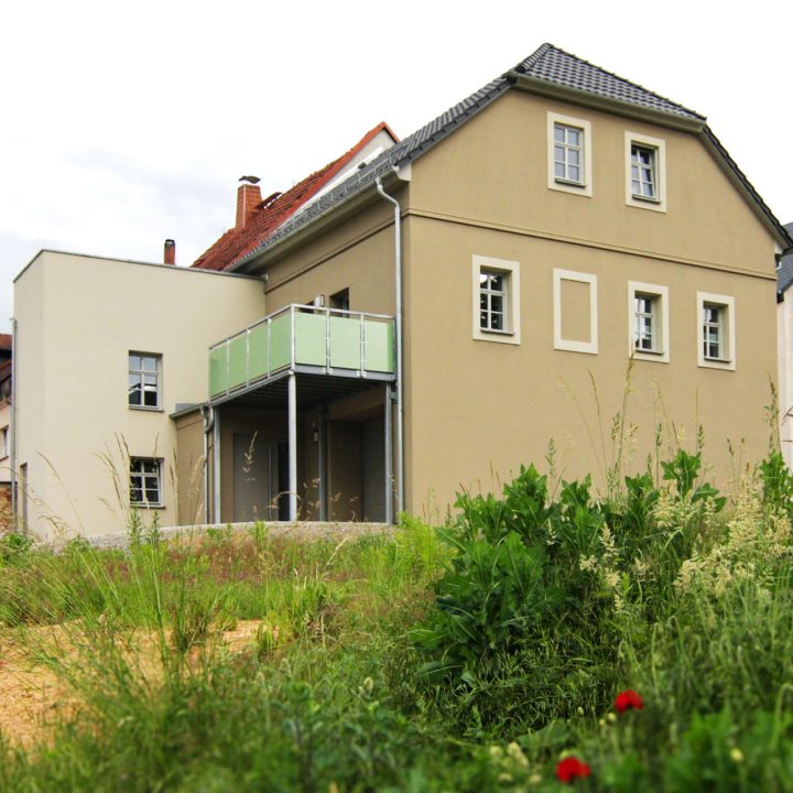 Barrierefreies Mehrfamilienhaus in Frankenberg - außen